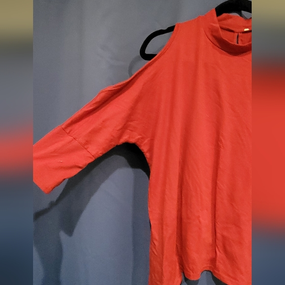 Red Tunic Top - Picture 3 of 3